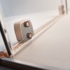 Radaway Furo Brushed Copper DWJ drzwi prysznicowe 120cm lewe szczotkowana miedź 10107622-93-01L/10110580-01-01